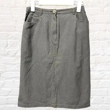 빌다주르 타이트 스커트 하이웨스트 슬릿 캐주얼 무지 40