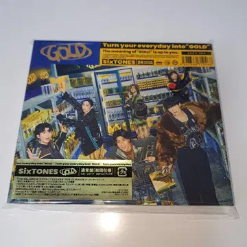 SixTONES GOLD 초회 사양 일반ver