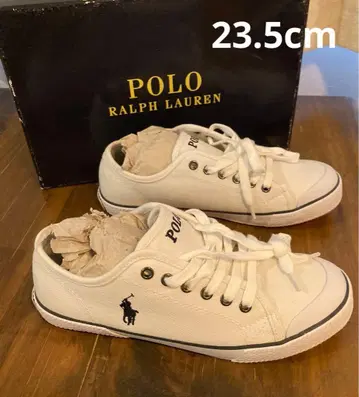 POLO 스니커즈 화이트