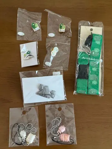 아이치 엑스포 모리조 키콜로 핀 배지, 넥스트랩 등 8종 세트