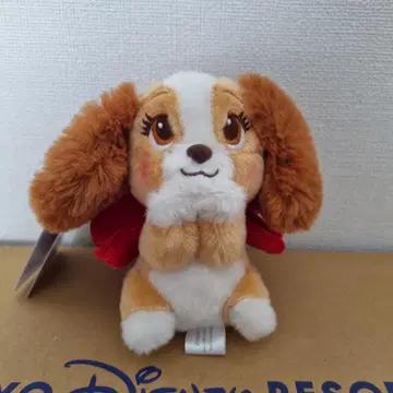 레이디 봉제 인형 키링 LADY AND THE TRAMP