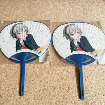 히노모리 시호 하프 기념일 전시회 부채