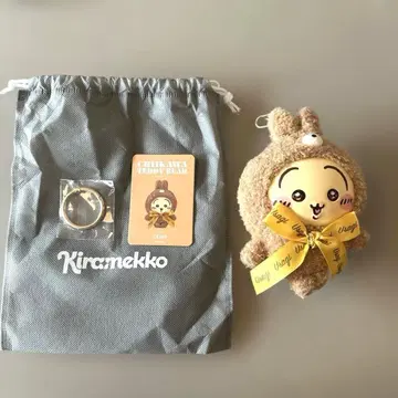 치이카와 Kiramekko 테디베어 토끼 정품