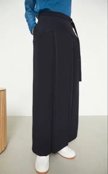 rimark 롱 스커트 Lower part pleats SK