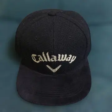 미사용 새상품! Callaway 플랫 캡 네이비