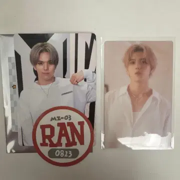 MAZZEL 마제베야 포토 카드 스티커 세트 RAN 란