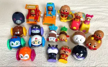 호빵맨 완구 움직이는 자동차 가챠가챠 캡슐 토이