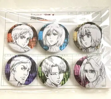 진격의 거인 Key:prime 캔뱃지 세트 wit studio