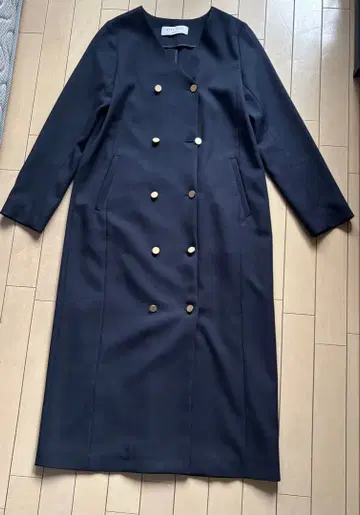 SHIPS any 더블 브레스트 롱 원피스