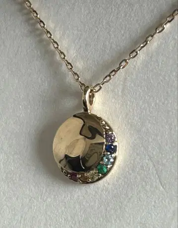 ete K10 레인보우 목걸이