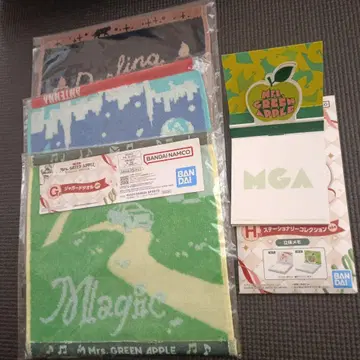 Mrs. GREEN APPLE 제일복권 선택 가능한 타월