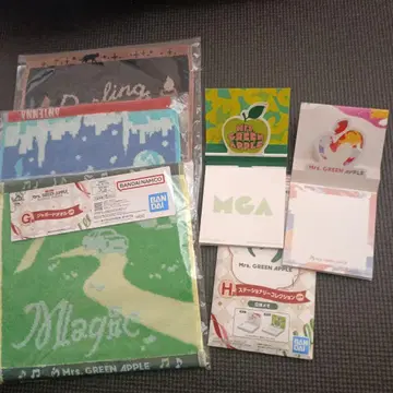 Mrs. GREEN APPLE 제일복권 선택 가능한 타월