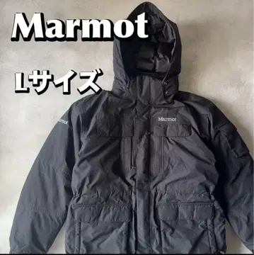 마모트 고어텍스 다운 자켓 구제 의류 블랙