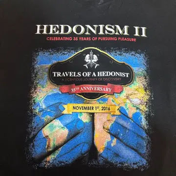 HEDONISM II T셔츠 35주년 기념