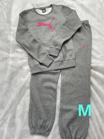 Puma 그레이 맨투맨 셋업 M