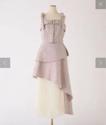 [ LouLoumei ] 이소재 믹스 트위드 셋업