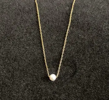 anemone 아네모네 목걸이 K10 싱글 볼 펄