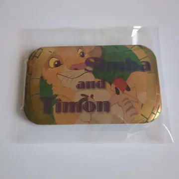 디즈니 라이온킹 스퀘어 캔 배지 컬렉션