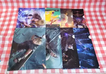 로손 한정 파이널 판타지 클리어 파일 전 8종 세트