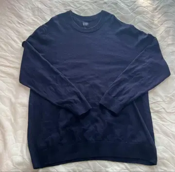 GAP 캐시미어 터치 니트 풀오버 XL 사이즈 네이비