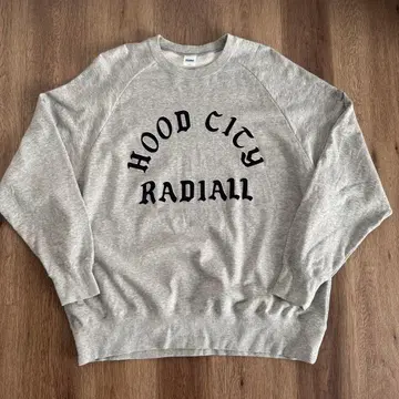 RADIALL 라디얼 스웨트 셔츠 그레이 XL 사이즈