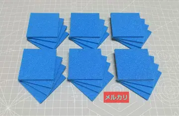 미니 사륜구동 브레이크 스펀지 [ 파랑 3mm ] 24장 세트 1