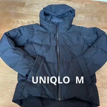 UNIQLO 심리스 다운 자켓 M 블랙