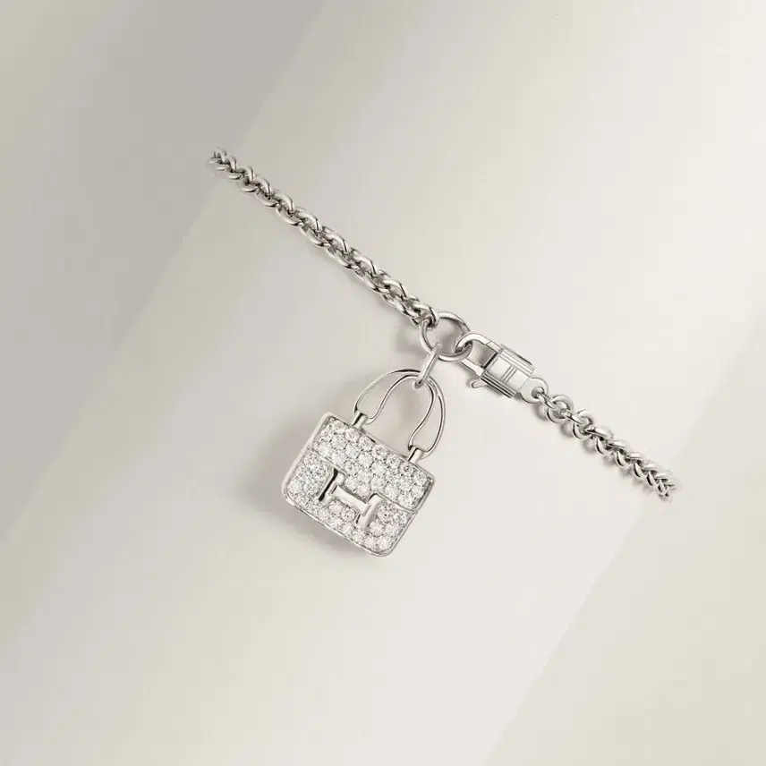 에르메스 Amulettes 콘스탄스 브레이슬릿 화이트골드 3516 사진 1