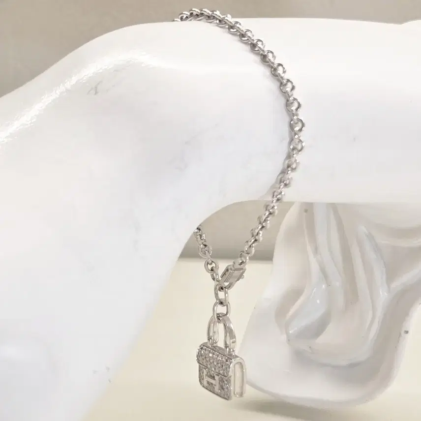 에르메스 Amulettes 콘스탄스 브레이슬릿 화이트골드 3516 사진 7