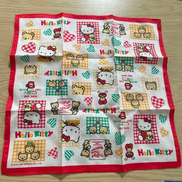 1997년 산리오 헬로키티 손수건 레트로