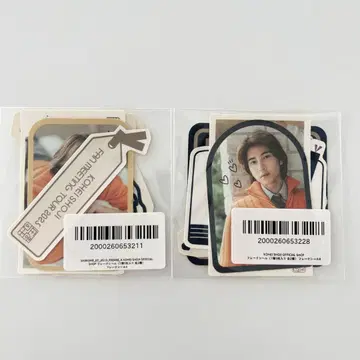 쇼지 코헤이 팬미팅 투어 플레이크 씰 A&B