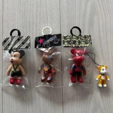 POPOBE 스트랩 키링 3개 세트 스파이더맨 등 증정품 포함