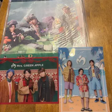 제일복권 Mrs. GREEN APPLE B상 캔버스 보드 비주얼