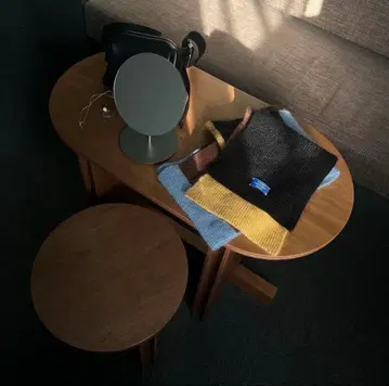 oneday apartment 모헤어 멀티 보더 머플러 원아파