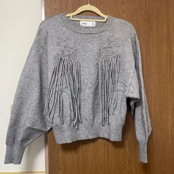 컨버스 도쿄 프린지 니트