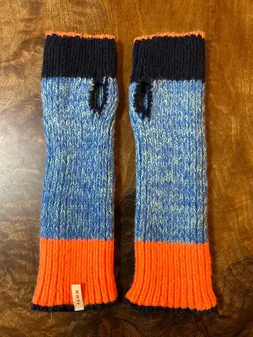 PAMM - 암 워머 / 네이비 x 오렌지