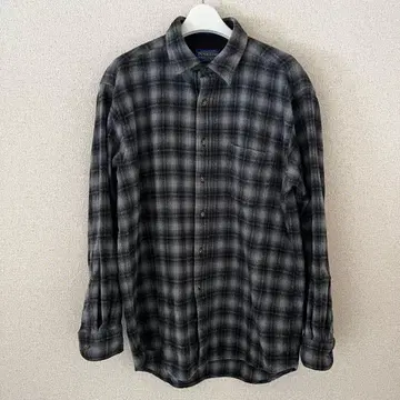 PENDLETON LODGE SHIRT 긴팔 셔츠 그레이 블랙 L