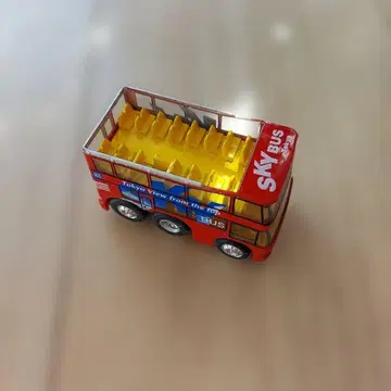 레어 토미카 SKY BUS 빨간색 쵸로Q