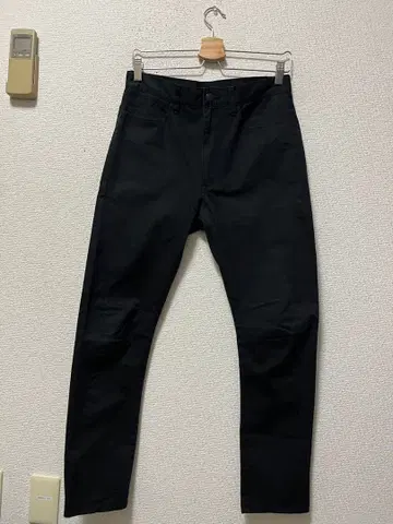 래드 뮤지션 발수 가공 입체 재단 스키니 팬츠 /44 블랙 y2k