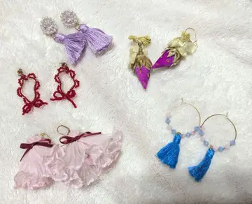 작가님 계열 귀걸이 5점 미추케트