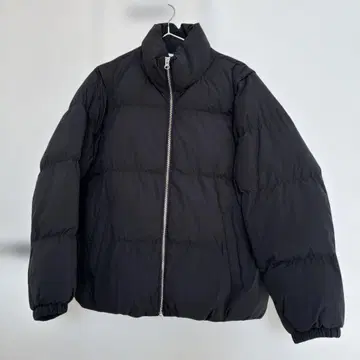 AZUL by MOUSSY 2way 블랙 다운 자켓 프리 사이즈