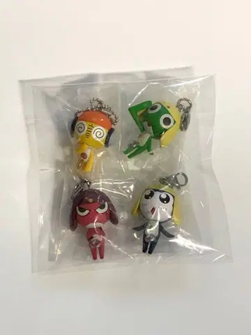 개구리 중사 케로로 집게로 연결하는 마스코트입니다