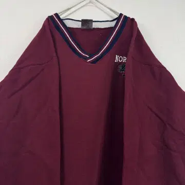 90s ONEITA USA제 로고 맨투맨 트레이닝복 보르도