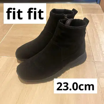 핏핏 (fit fit) 23.0cm 블랙 숏부츠 가을/겨울