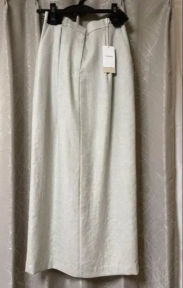 라이트 그레이 타이트 스커트 38