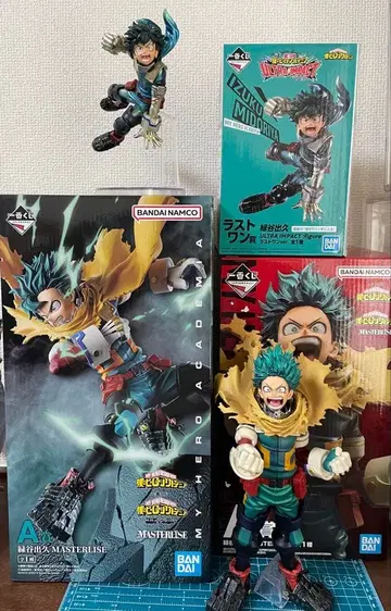 히로아카 제일복권 미도리야 이즈쿠 데쿠 피규어 세트