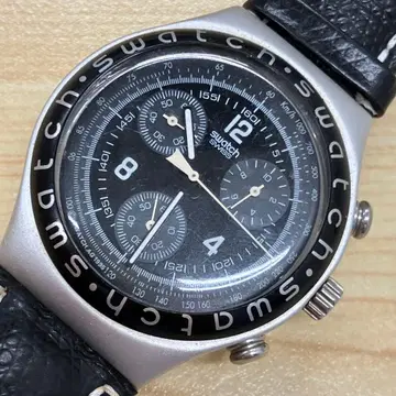 [ swatch ] 남성용 손목시계 블랙