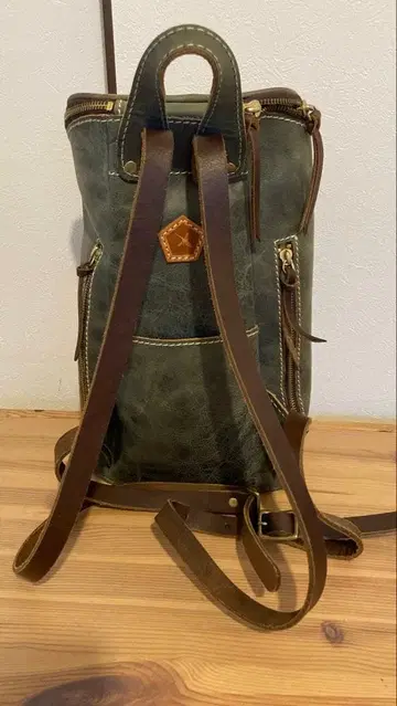 아인소프 올 가죽 백팩