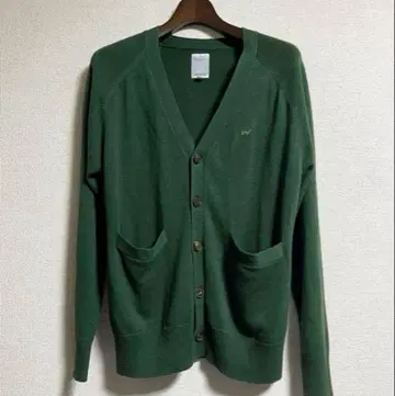 THE NERDYS 더 너디스 로고 자수 가디건