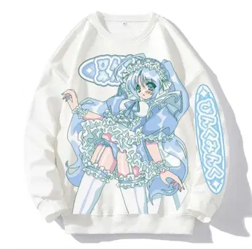 전자 통신 공간 유이 YUI 핑크밍크 맨투맨 2